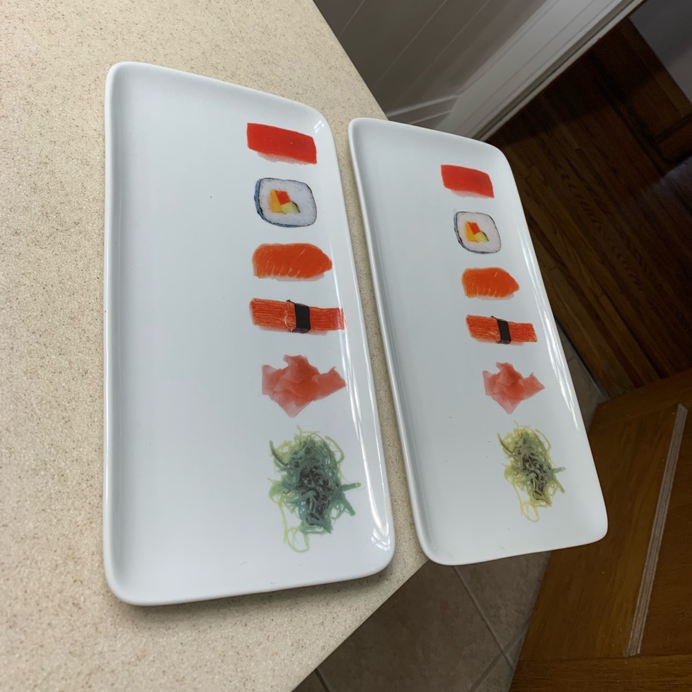 Porcelain Sushi Dishes